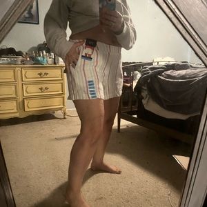 Gap shorts stripe it multicolors size larg